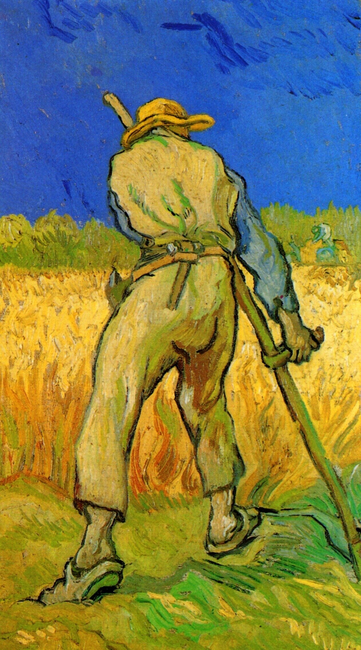 Ван Гог  Жнец (по картине Жан Франсуа Милле ) 